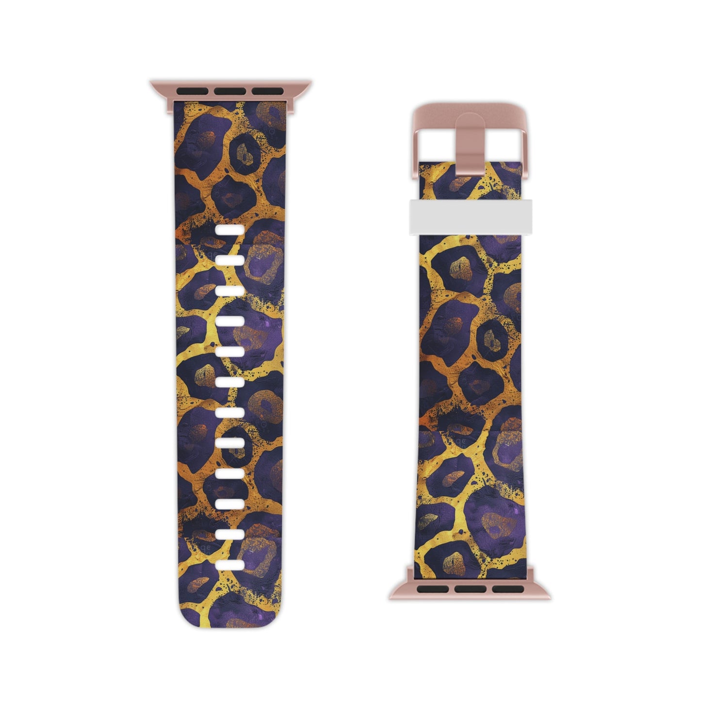 Regal Amethyst Leopard Apple Watch Band - BOGO Cases
