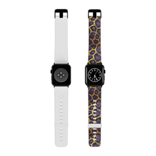 Regal Amethyst Leopard Apple Watch Band - BOGO Cases