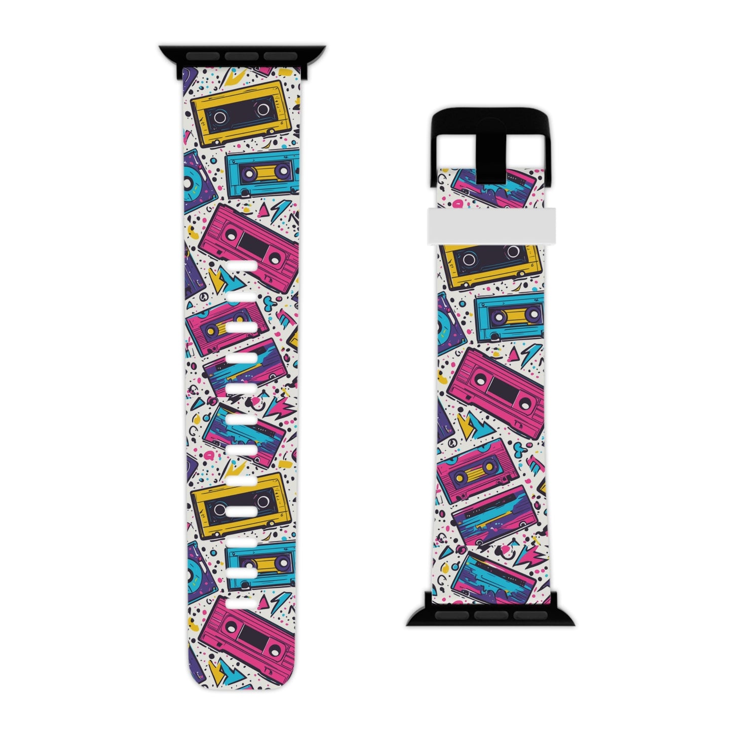 Retro Cassette Vibes Apple Watch Band - BOGO Cases