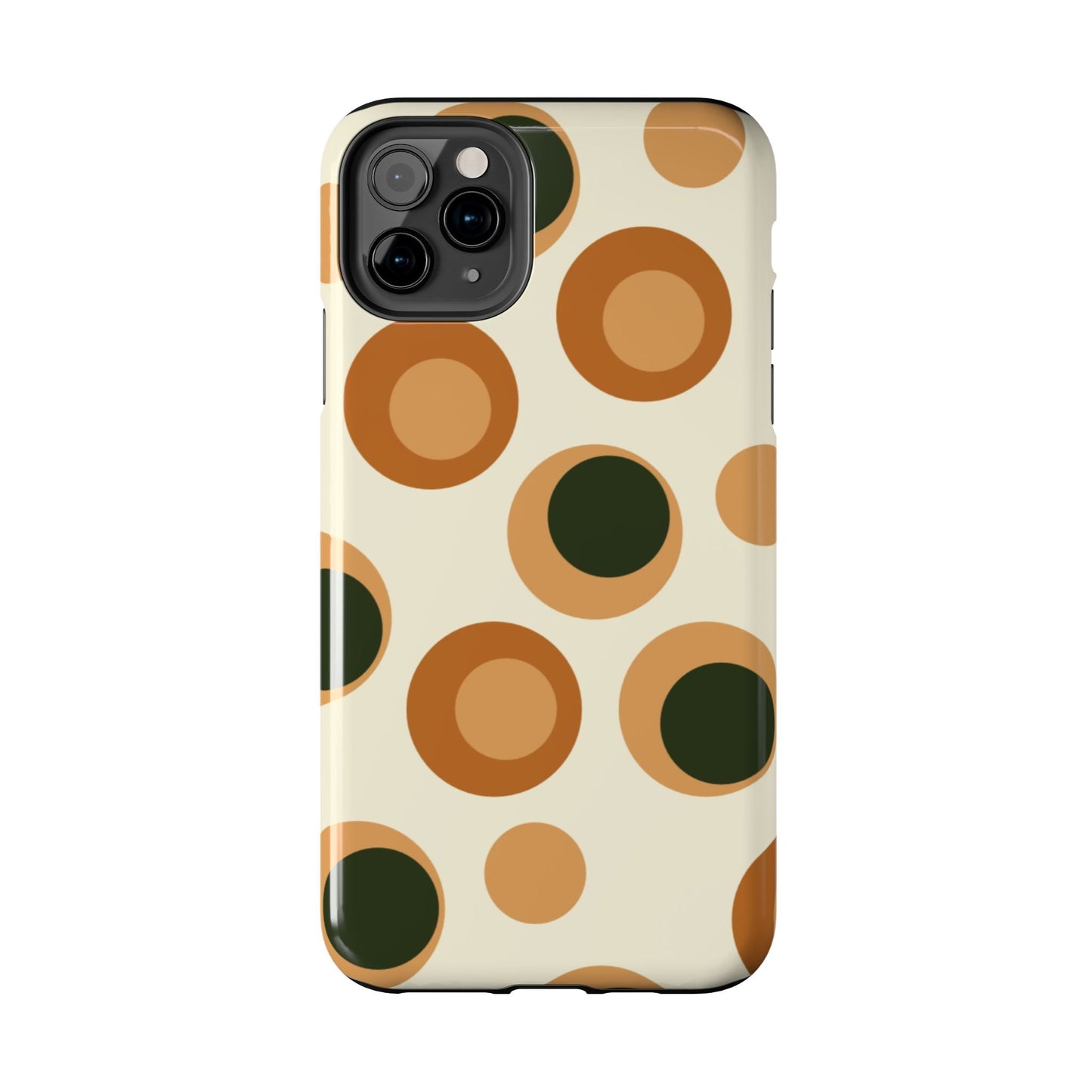 Retro Earthy Circles - iPhone Case - BOGO Cases