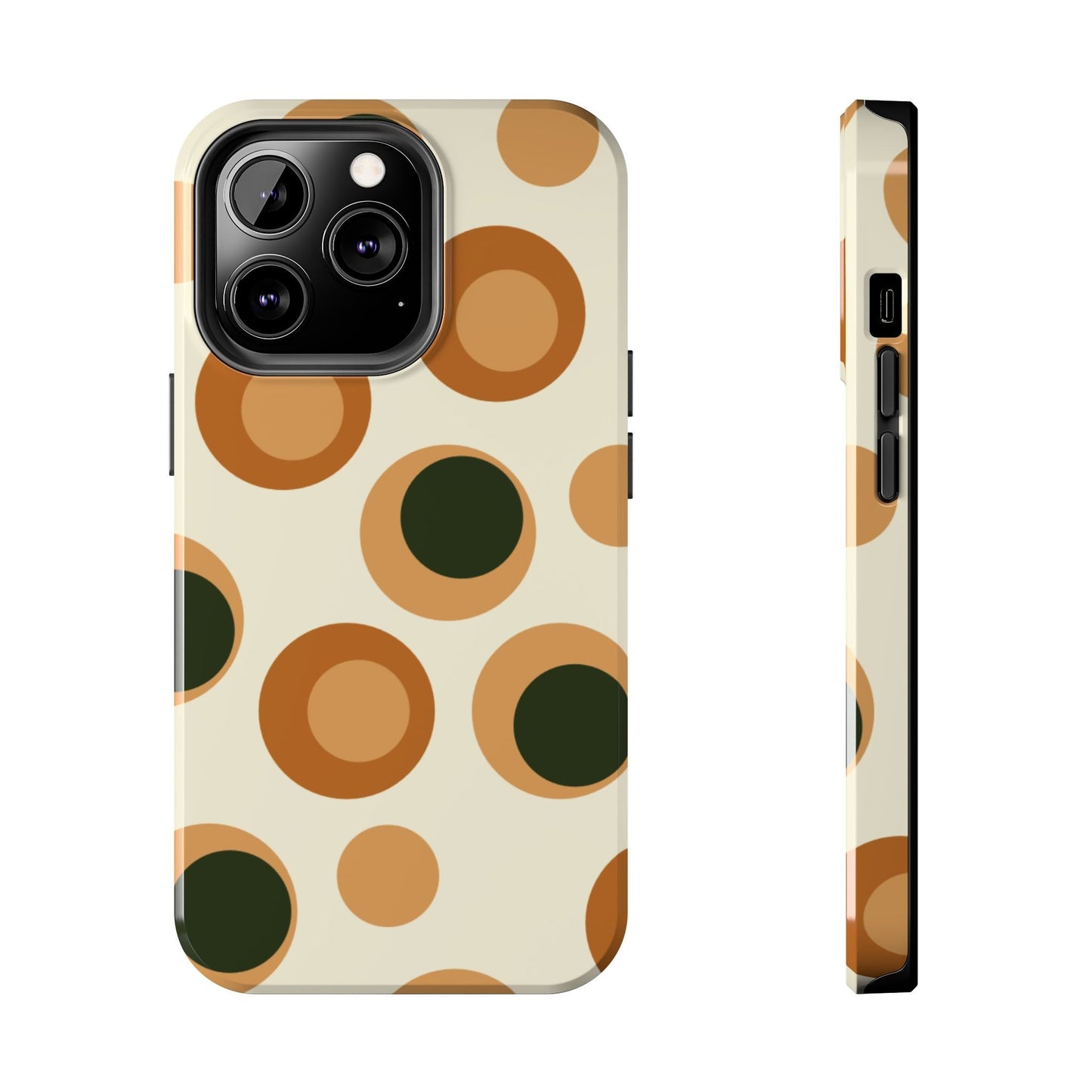 Retro Earthy Circles - iPhone Case - BOGO Cases