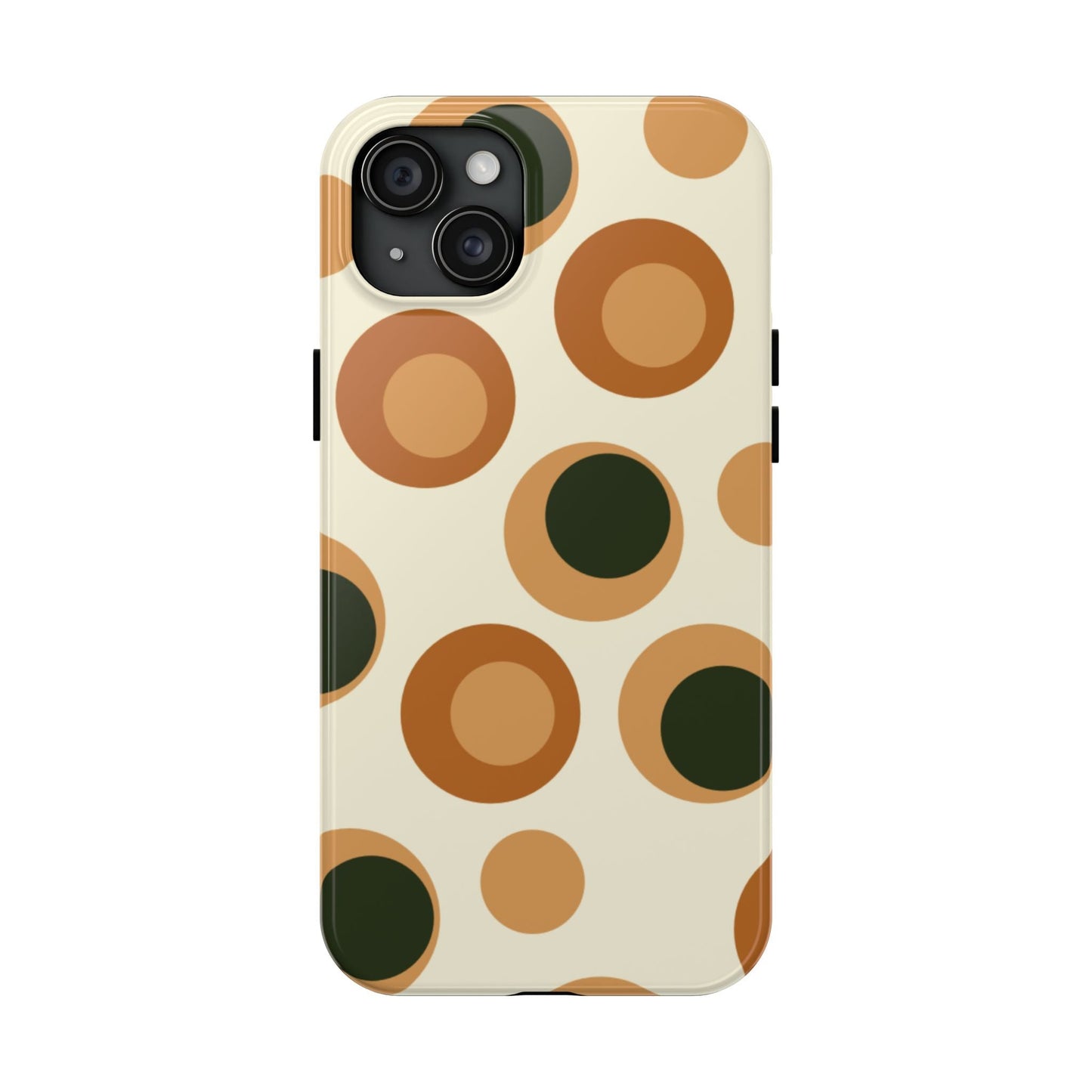 Retro Earthy Circles - iPhone Case - BOGO Cases