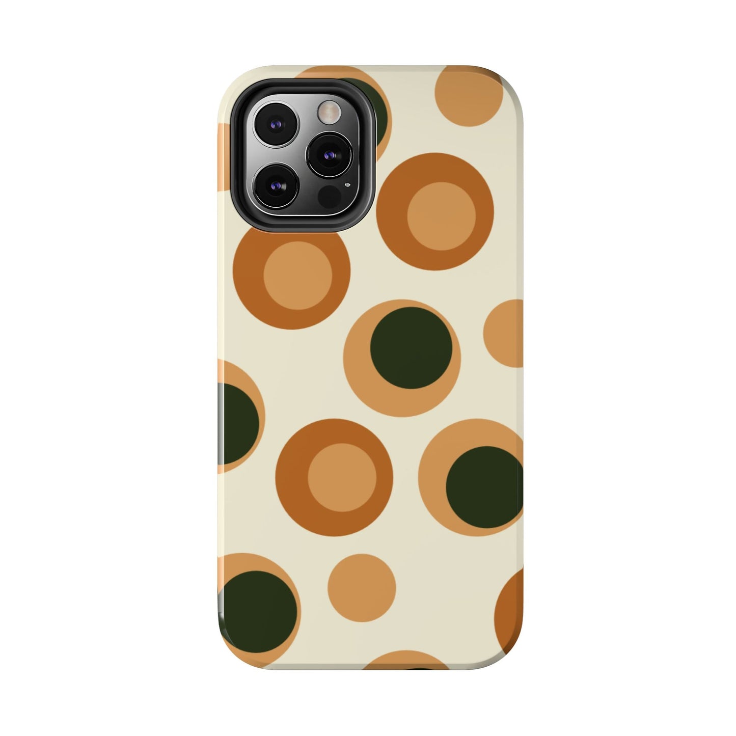 Retro Earthy Circles - iPhone Case - BOGO Cases