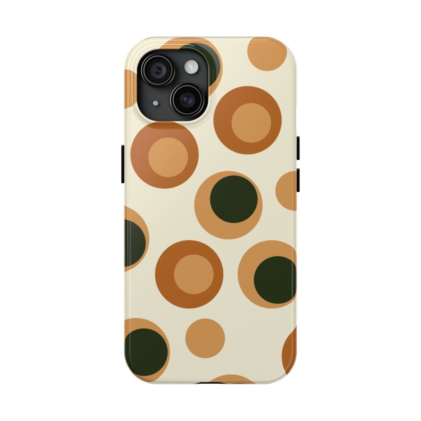 Retro Earthy Circles - iPhone Case - BOGO Cases