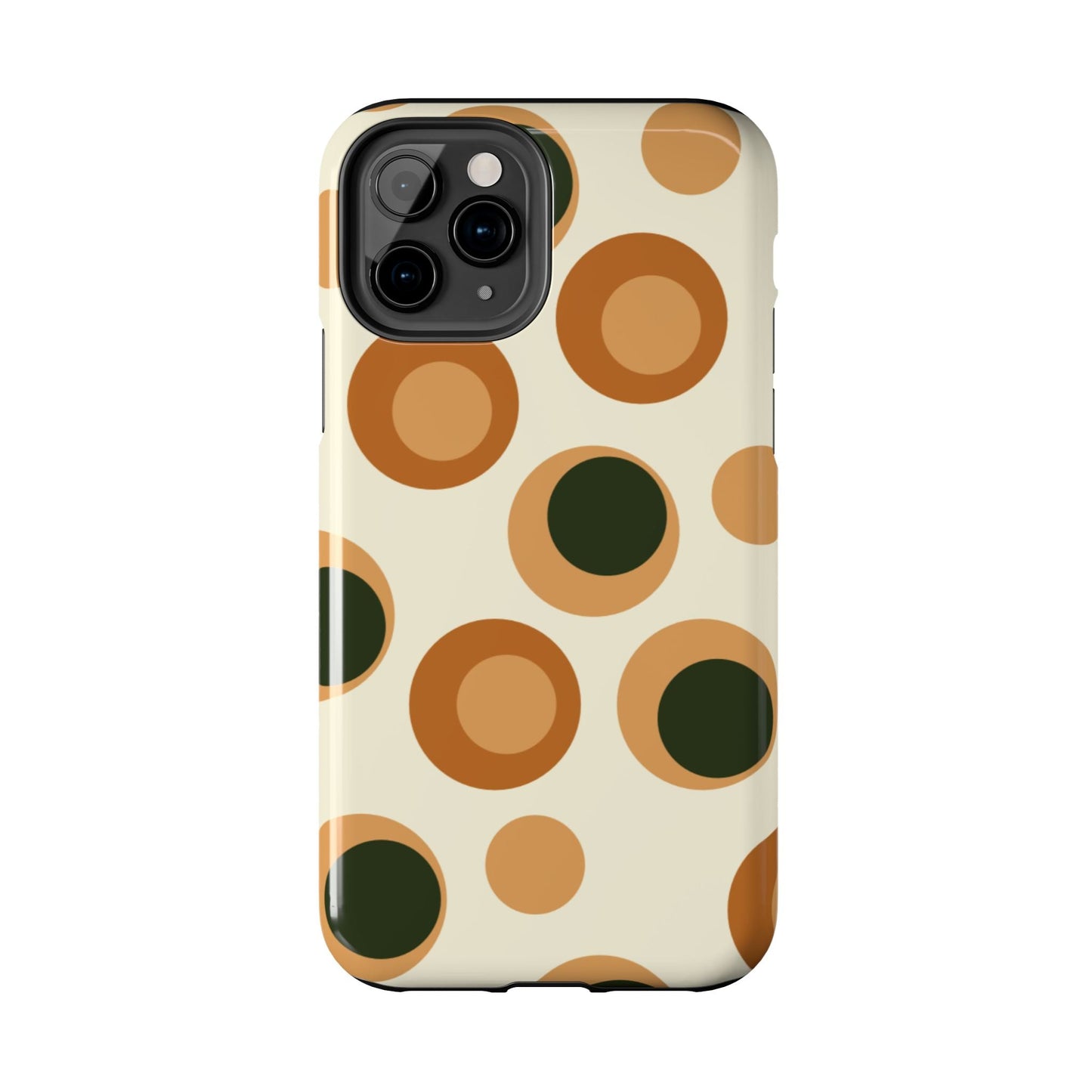 Retro Earthy Circles - iPhone Case - BOGO Cases