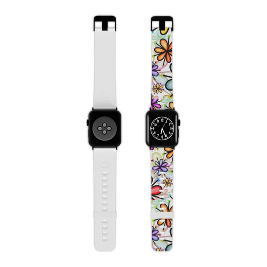 Retro Floral Pop Apple Watch Band - BOGO Cases