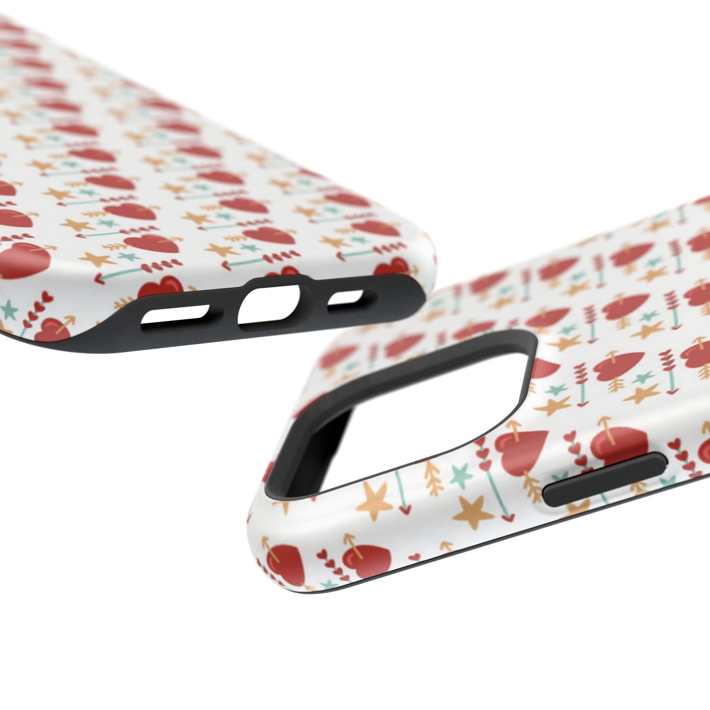 Retro Hearts and Stars - iPhone MagSafe Case - BOGO Cases