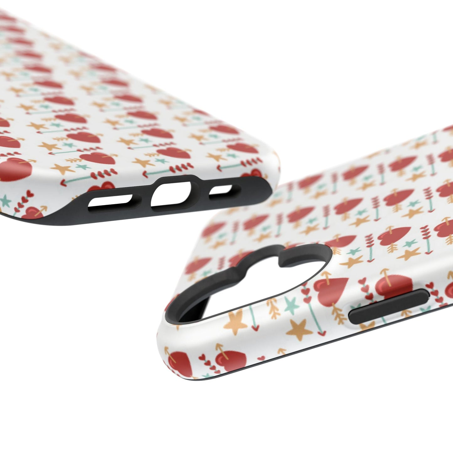 Retro Hearts and Stars - iPhone MagSafe Case - BOGO Cases