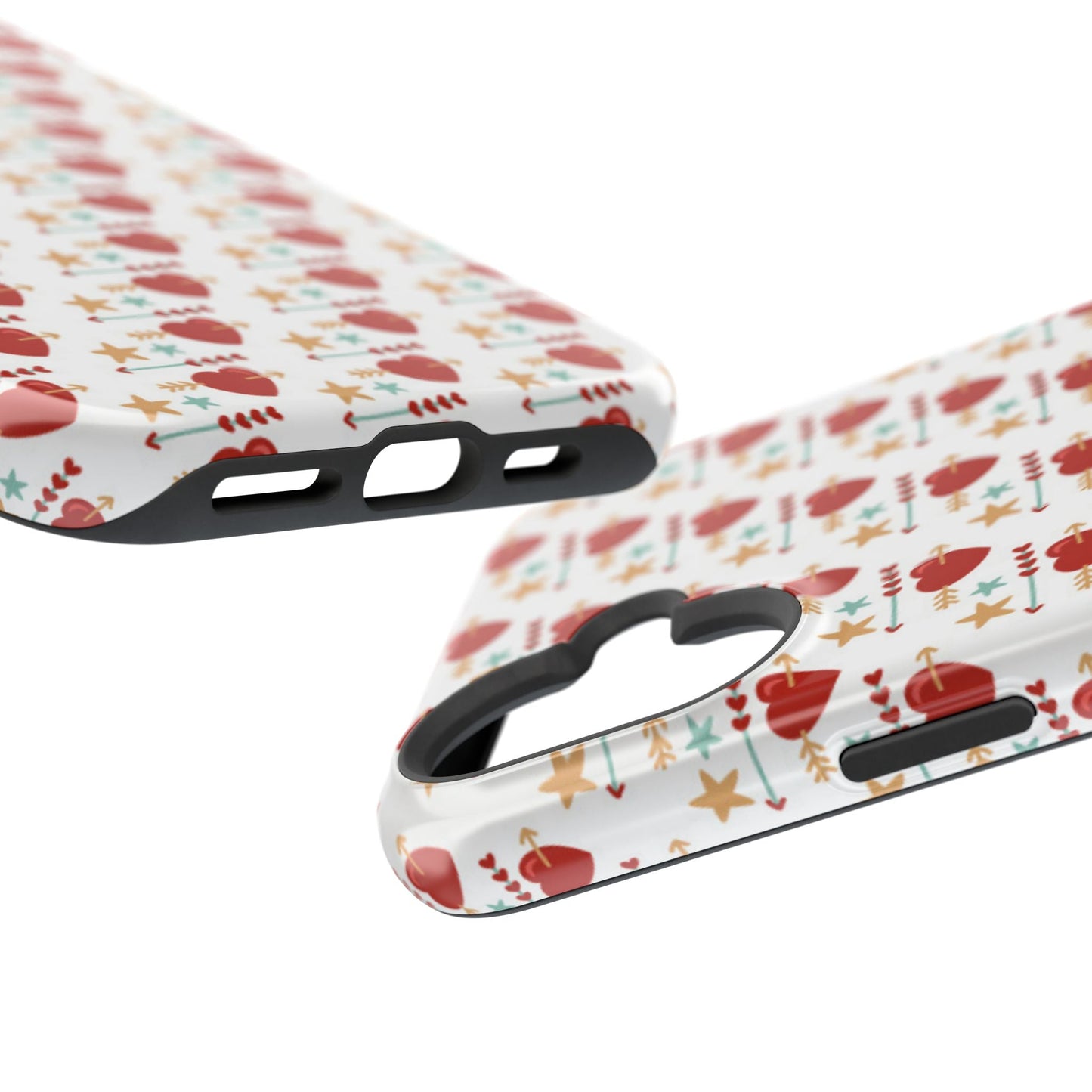 Retro Hearts and Stars - iPhone MagSafe Case - BOGO Cases