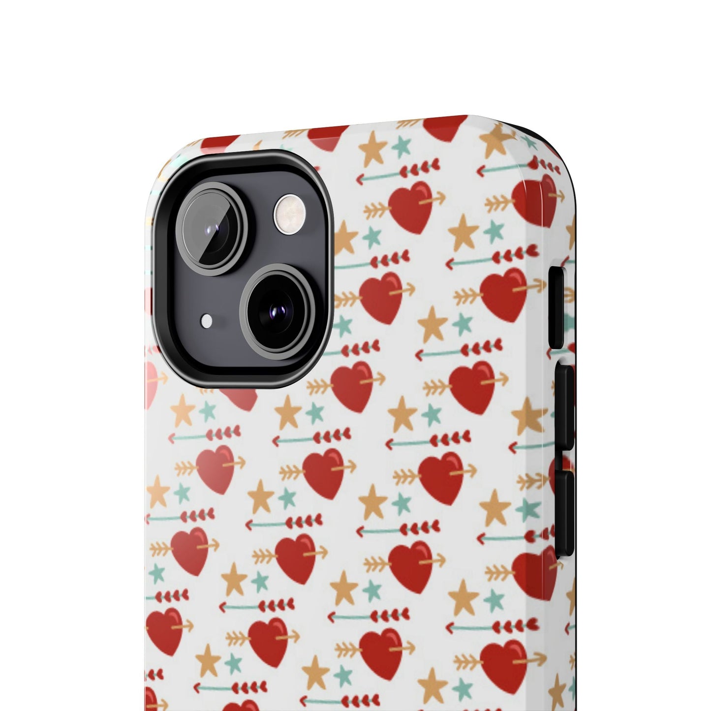 Retro Hearts and Stars - iPhone Series Case - BOGO Cases
