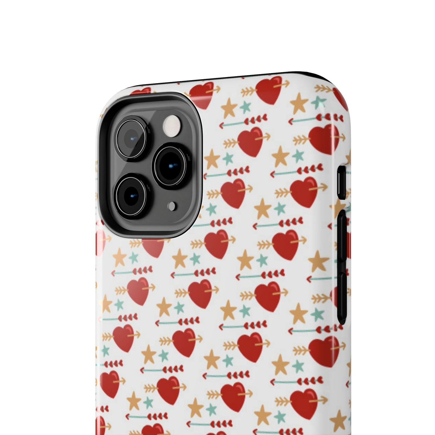 Retro Hearts and Stars - iPhone Series Case - BOGO Cases