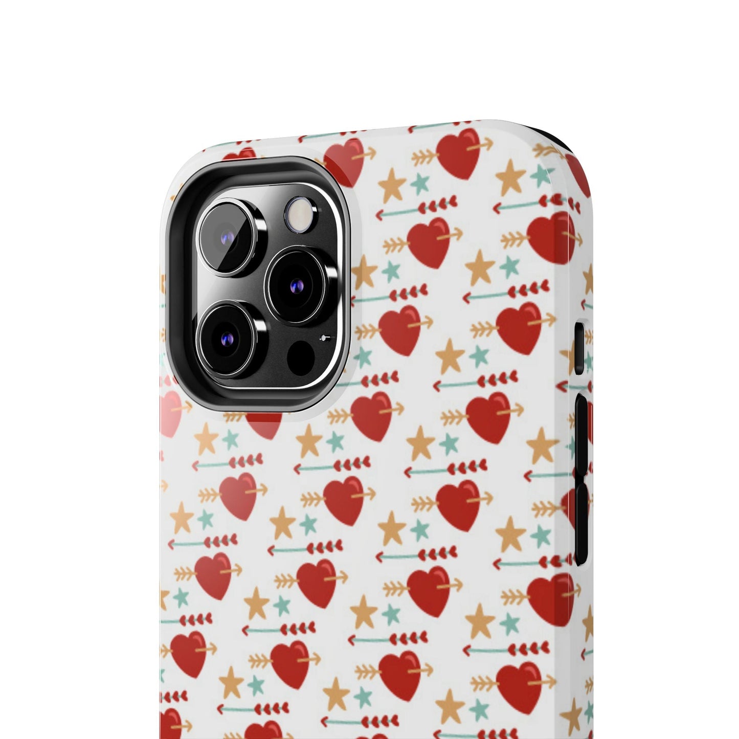 Retro Hearts and Stars - iPhone Series Case - BOGO Cases