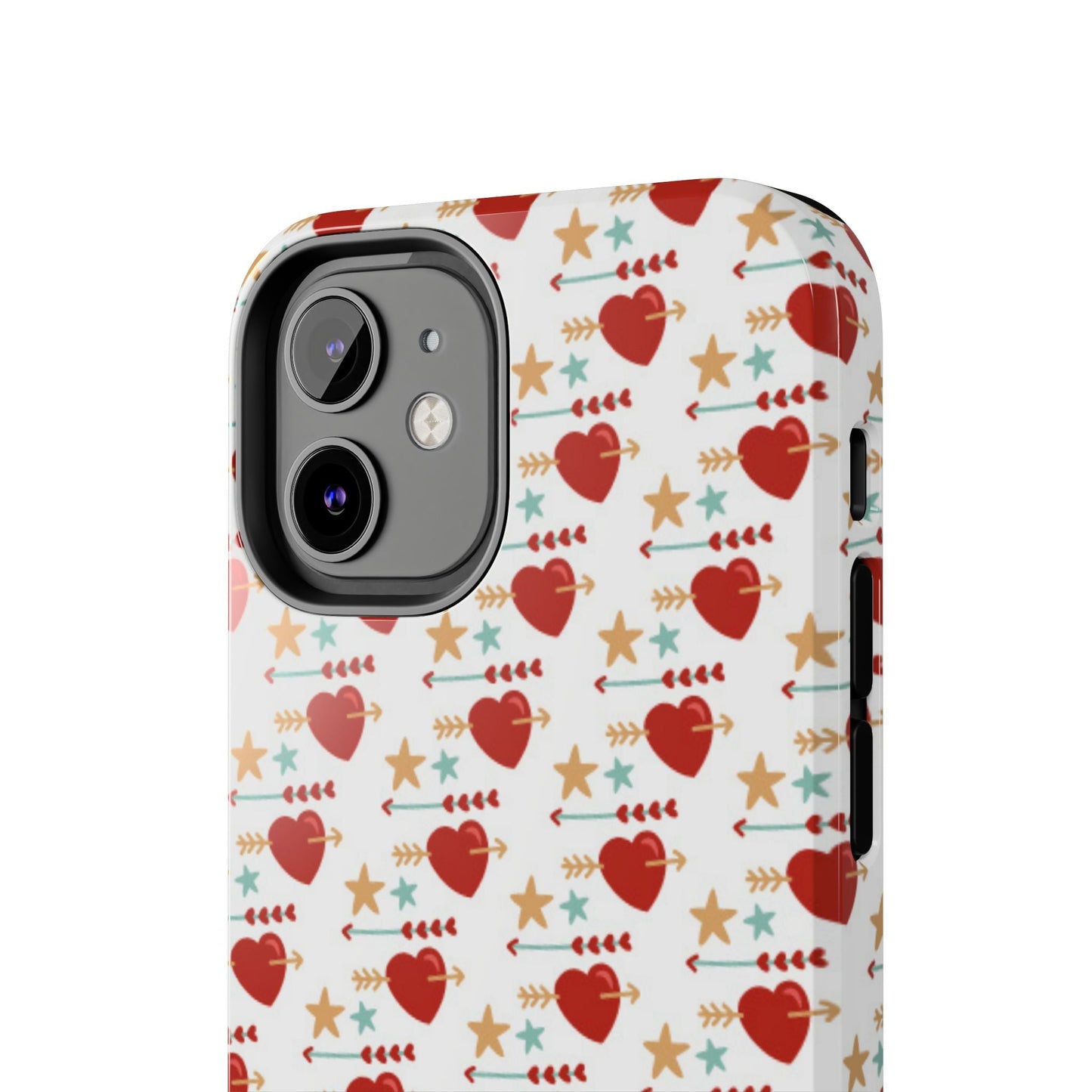Retro Hearts and Stars - iPhone Series Case - BOGO Cases