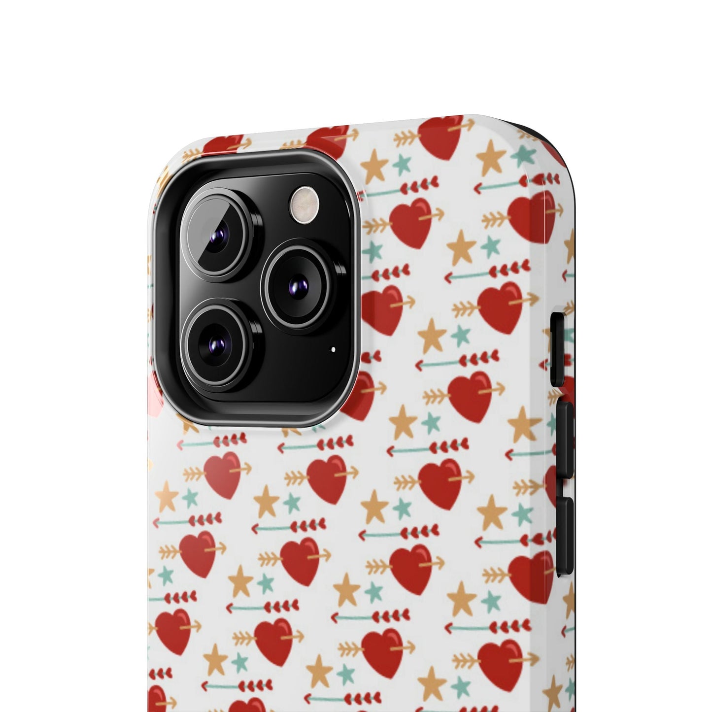Retro Hearts and Stars - iPhone Series Case - BOGO Cases