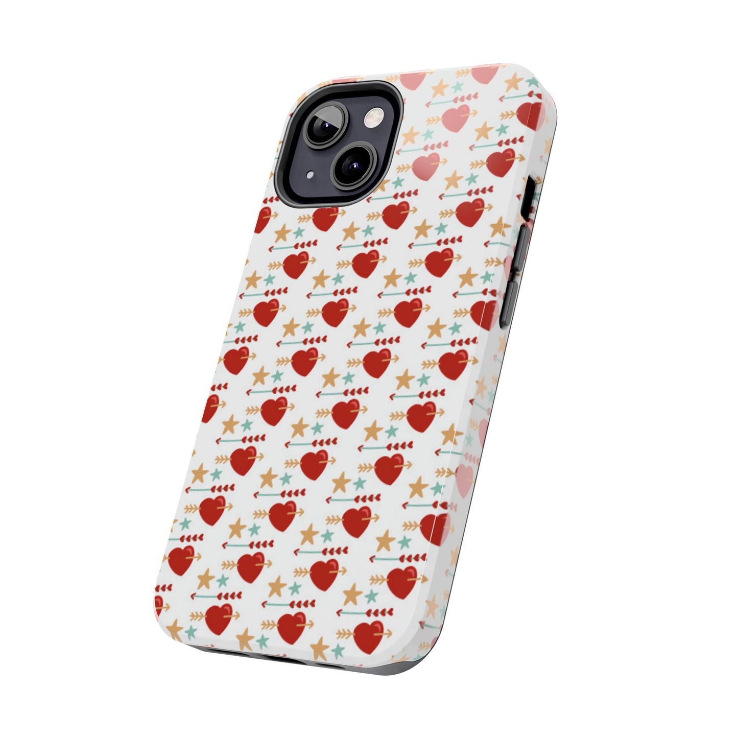 Retro Hearts and Stars - iPhone Series Case - BOGO Cases