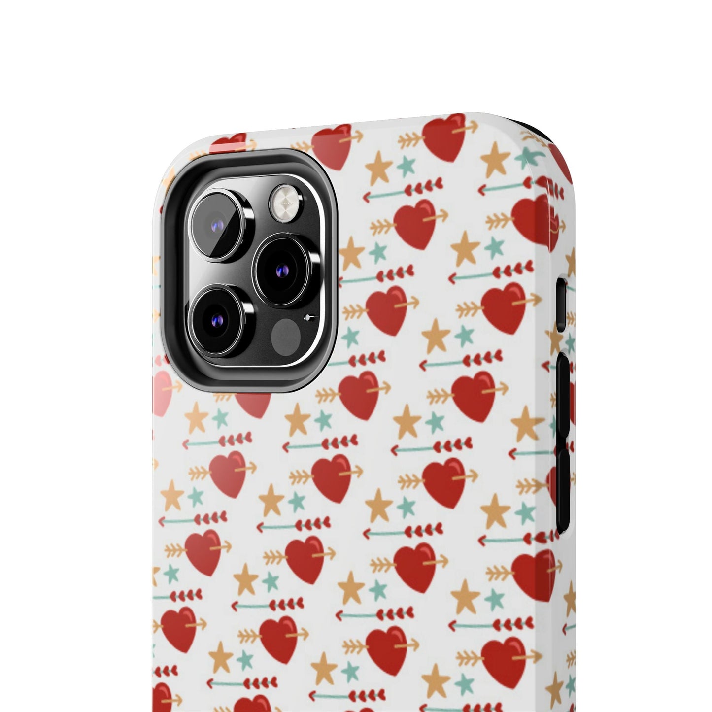 Retro Hearts and Stars - iPhone Series Case - BOGO Cases