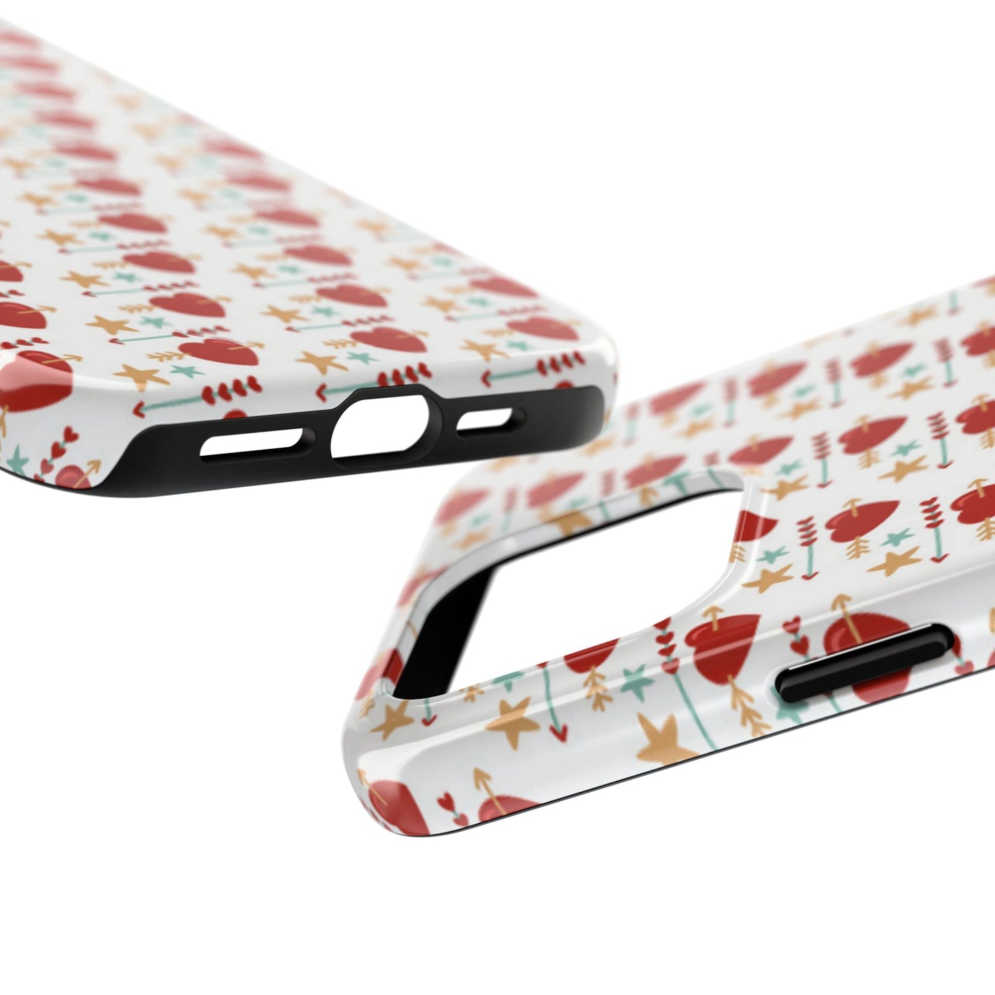 Retro Hearts and Stars - iPhone Series Case - BOGO Cases