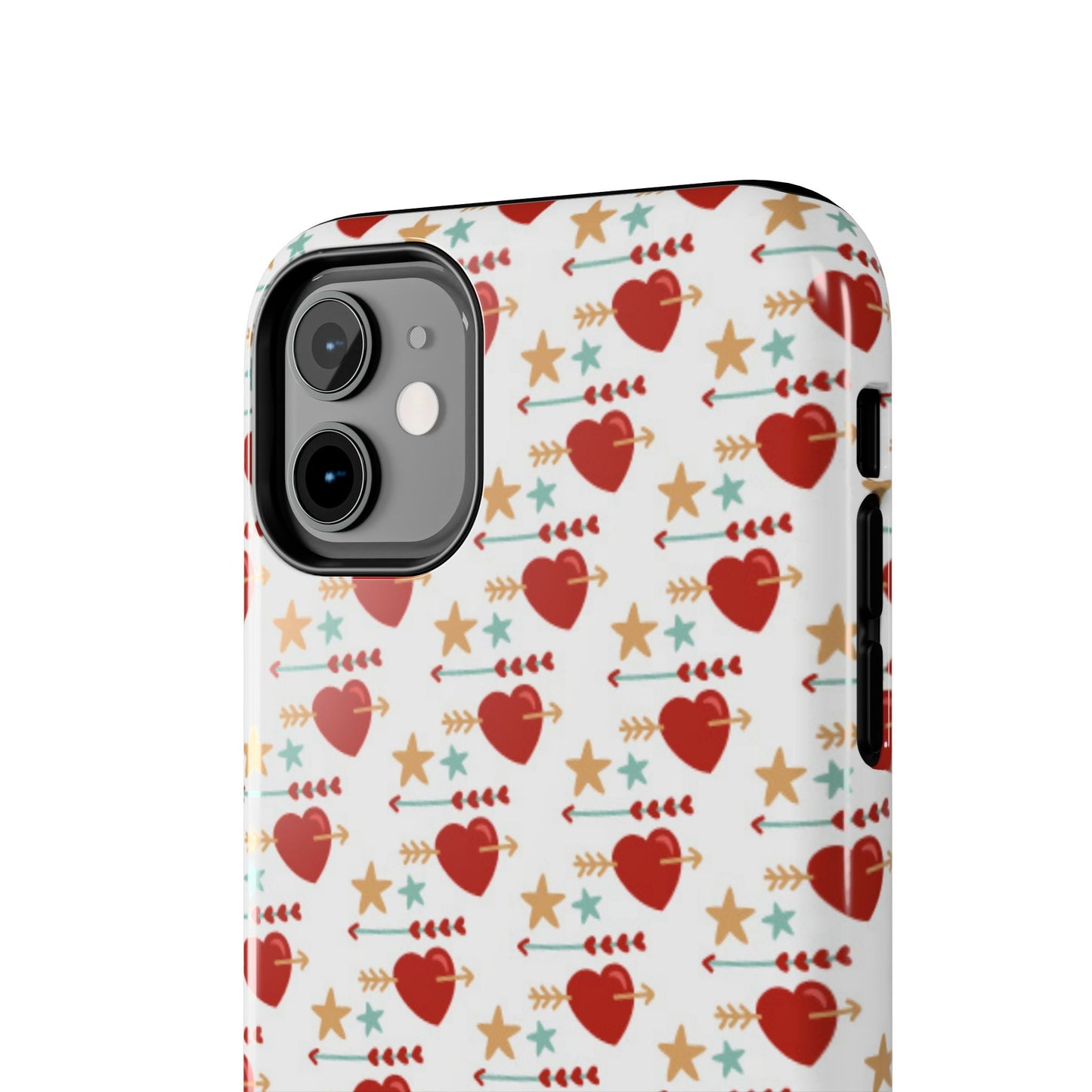 Retro Hearts and Stars - iPhone Series Case - BOGO Cases