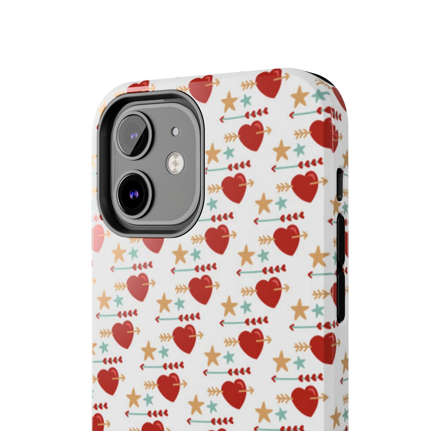 Retro Hearts and Stars - iPhone Series Case - BOGO Cases