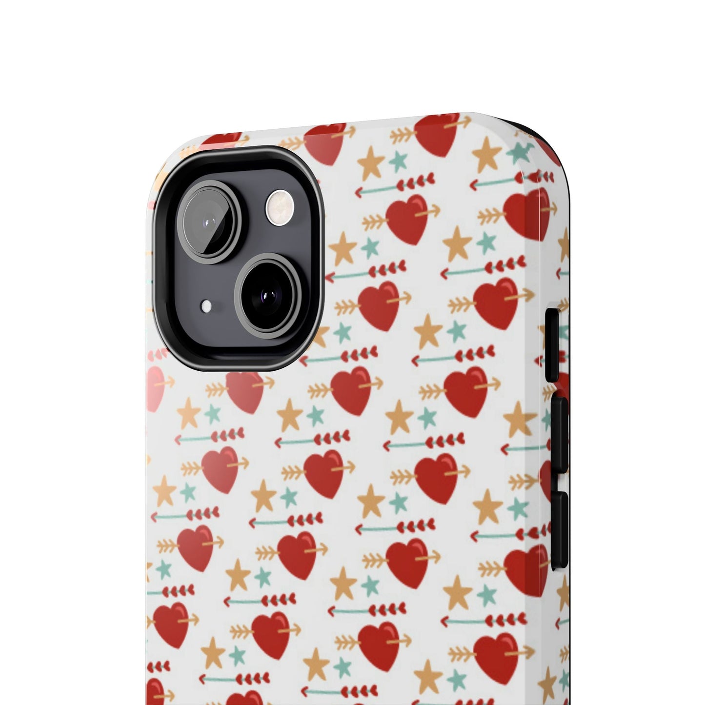 Retro Hearts and Stars - iPhone Series Case - BOGO Cases