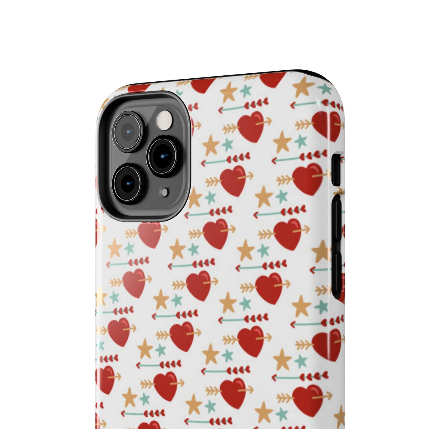 Retro Hearts and Stars - iPhone Series Case - BOGO Cases