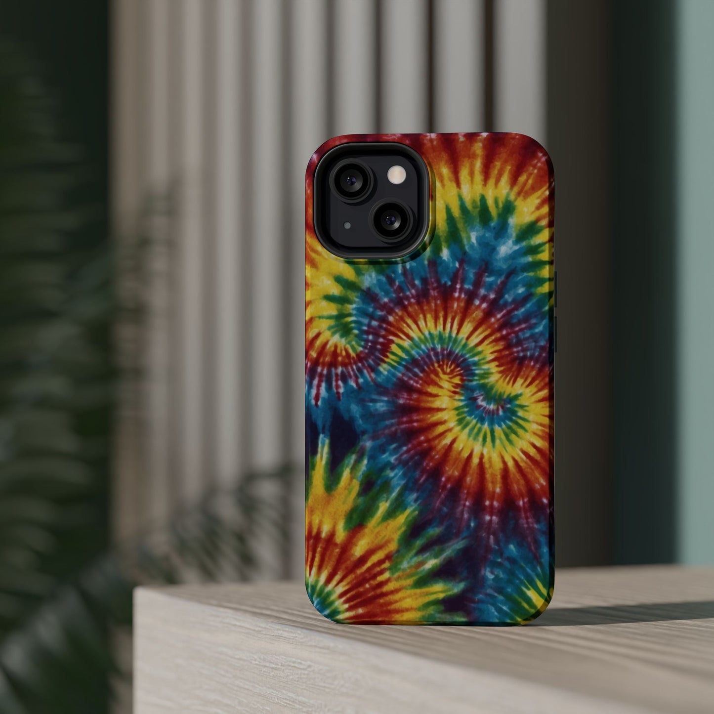 Retro Rainbow Tie - Dye MagSafe Case – Swirl Design - BOGO Cases