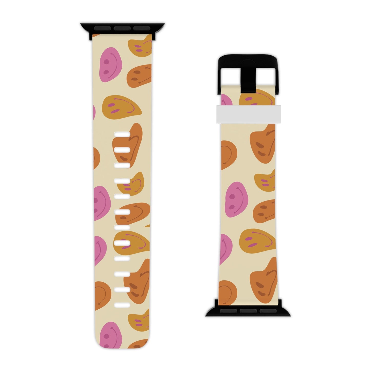 Retro Smiley Faces Apple Watch Band - BOGO Cases