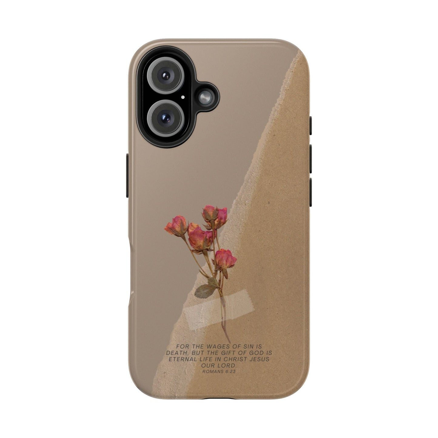 Romans 6:23 Vintage Floral - iPhone Series Case - BOGO Cases
