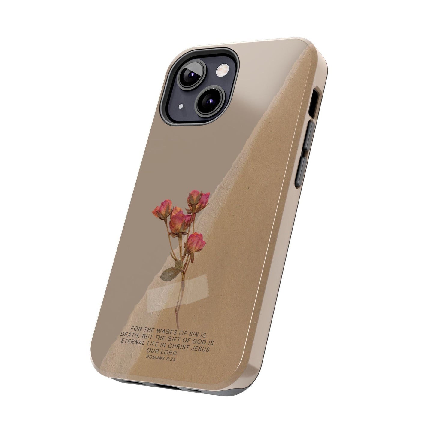 Romans 6:23 Vintage Floral - iPhone Series Case - BOGO Cases