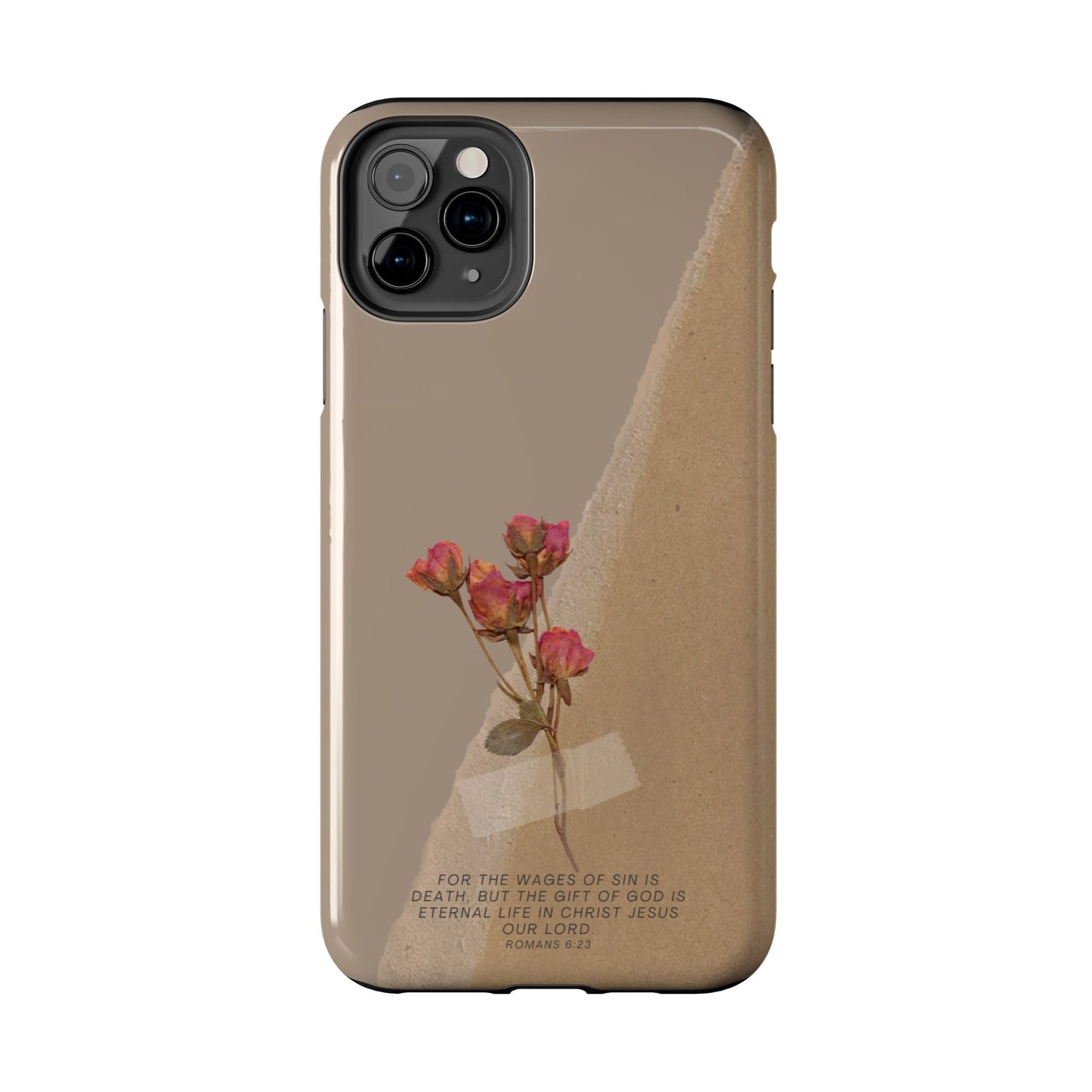Romans 6:23 Vintage Floral - iPhone Series Case - BOGO Cases