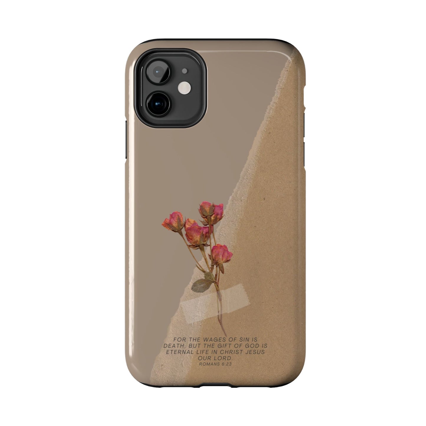 Romans 6:23 Vintage Floral - iPhone Series Case - BOGO Cases