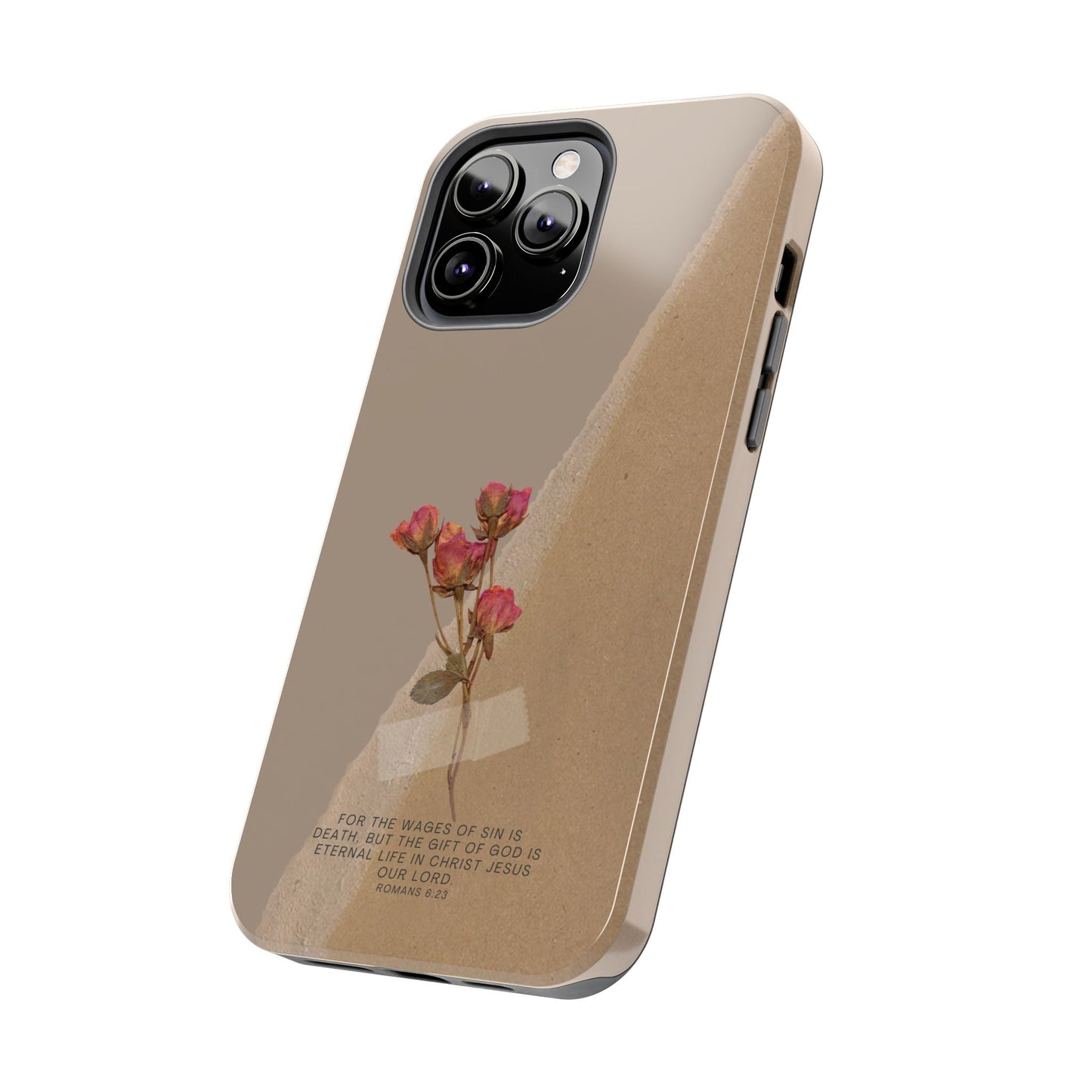 Romans 6:23 Vintage Floral - iPhone Series Case - BOGO Cases