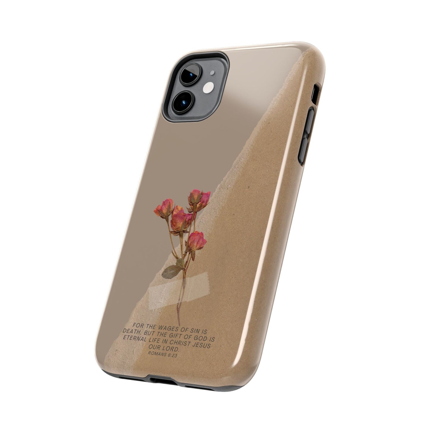 Romans 6:23 Vintage Floral - iPhone Series Case - BOGO Cases