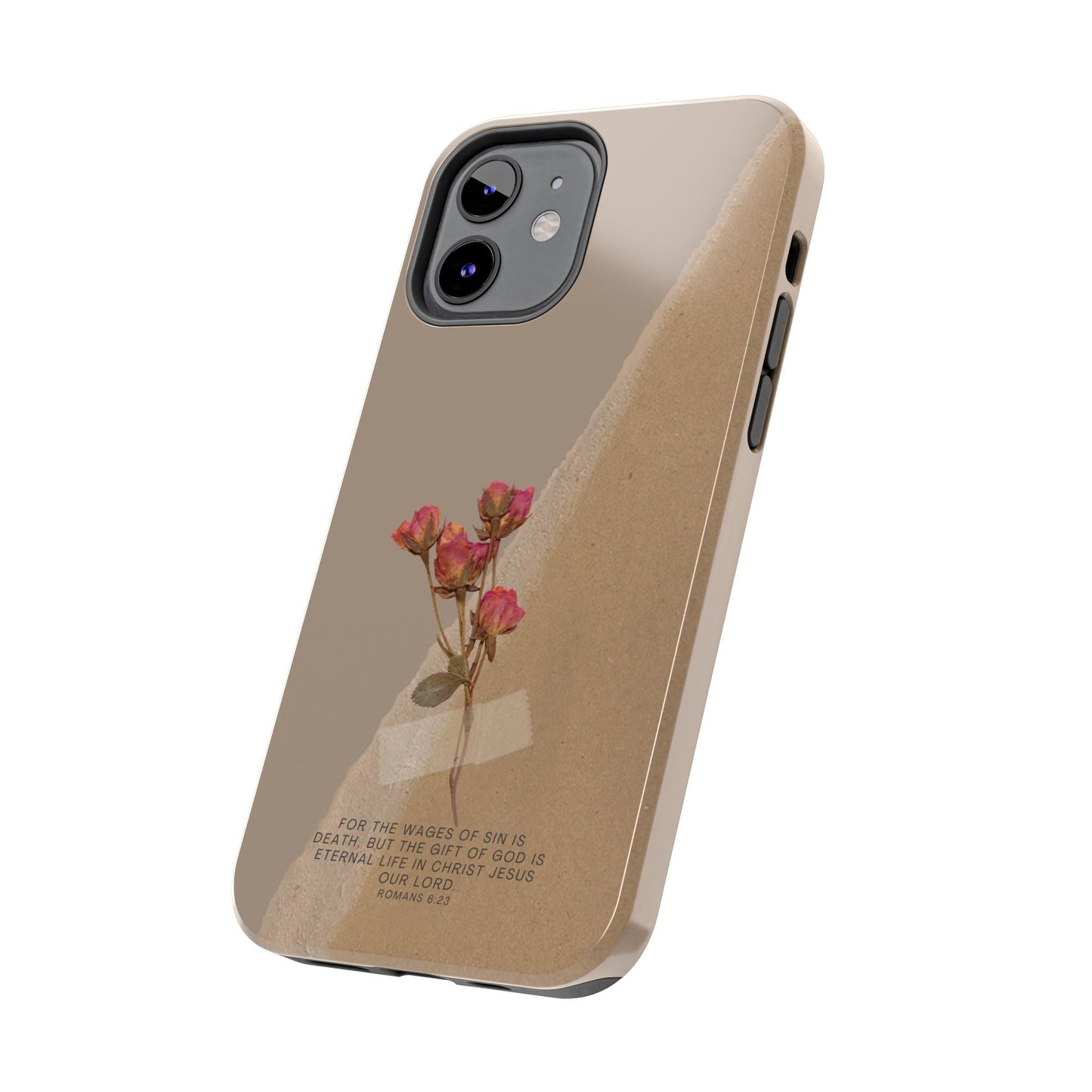 Romans 6:23 Vintage Floral - iPhone Series Case - BOGO Cases