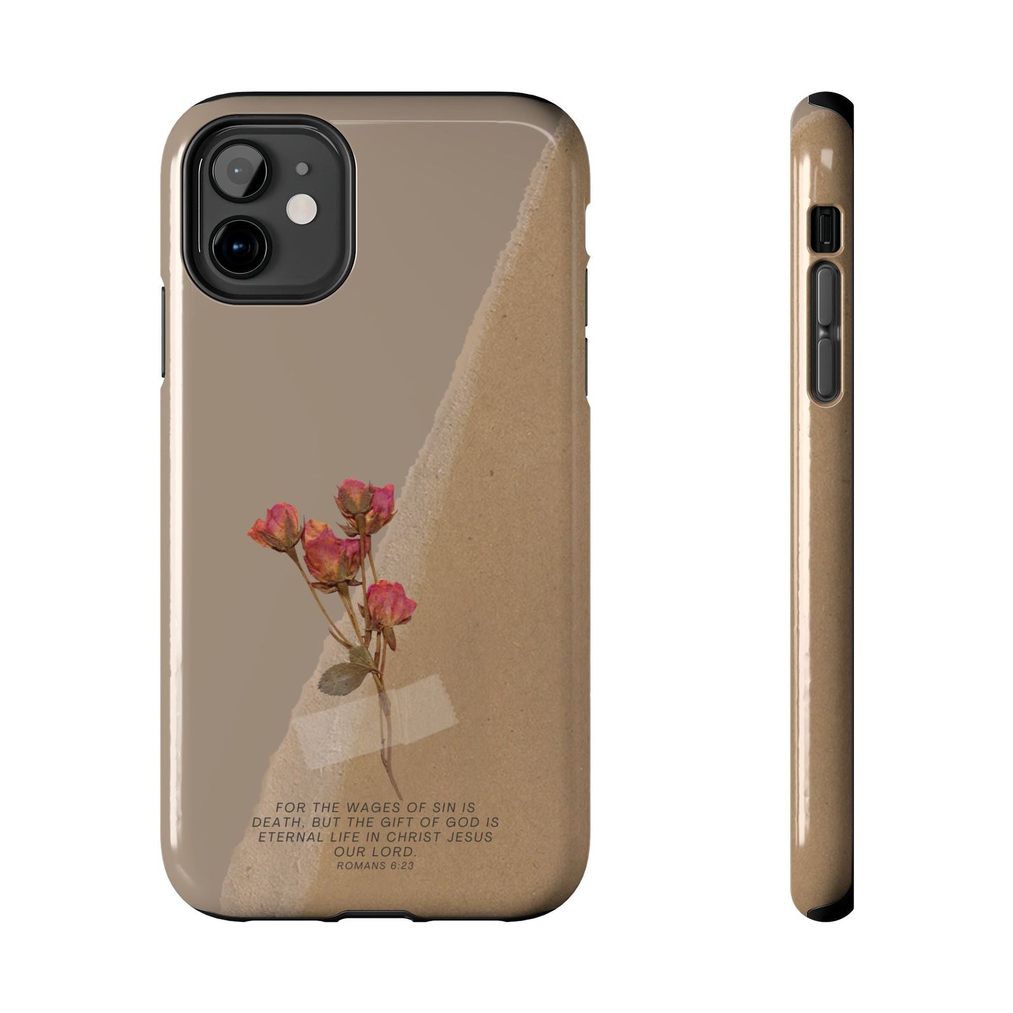 Romans 6:23 Vintage Floral - iPhone Series Case - BOGO Cases
