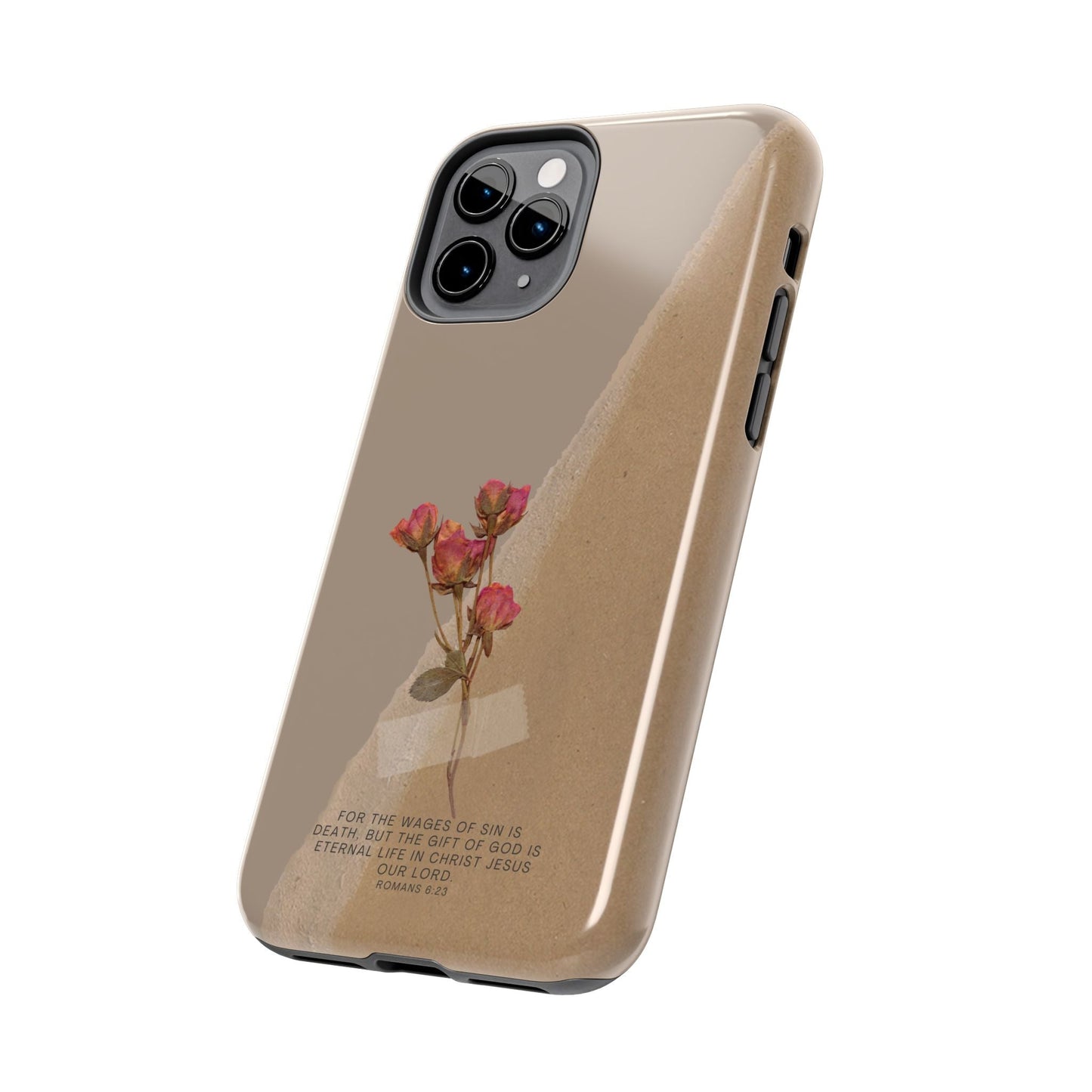 Romans 6:23 Vintage Floral - iPhone Series Case - BOGO Cases