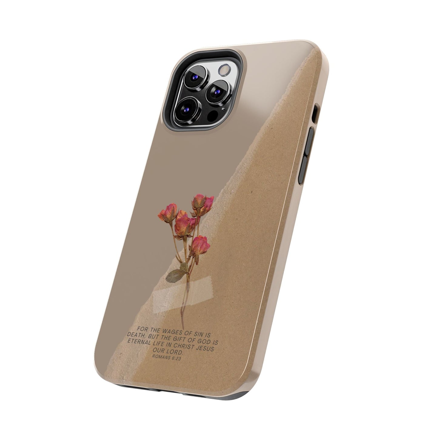 Romans 6:23 Vintage Floral - iPhone Series Case - BOGO Cases