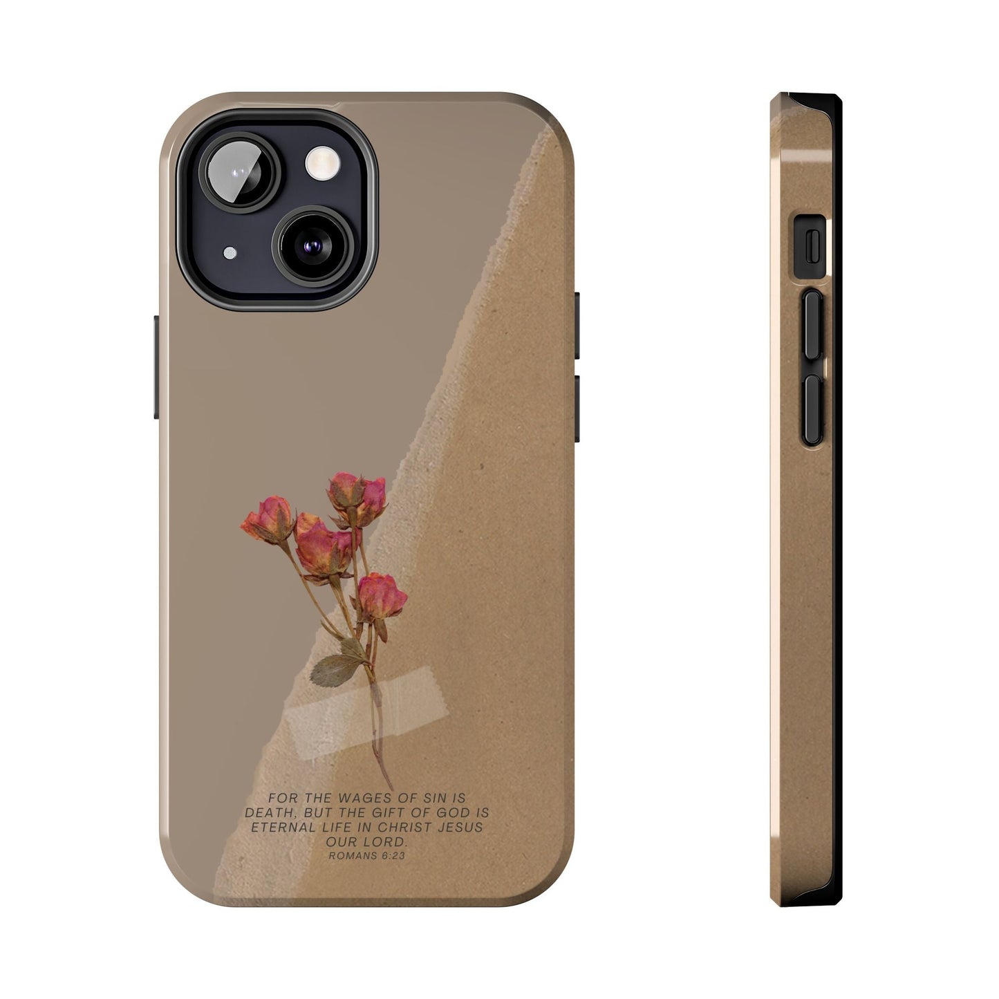Romans 6:23 Vintage Floral - iPhone Series Case - BOGO Cases