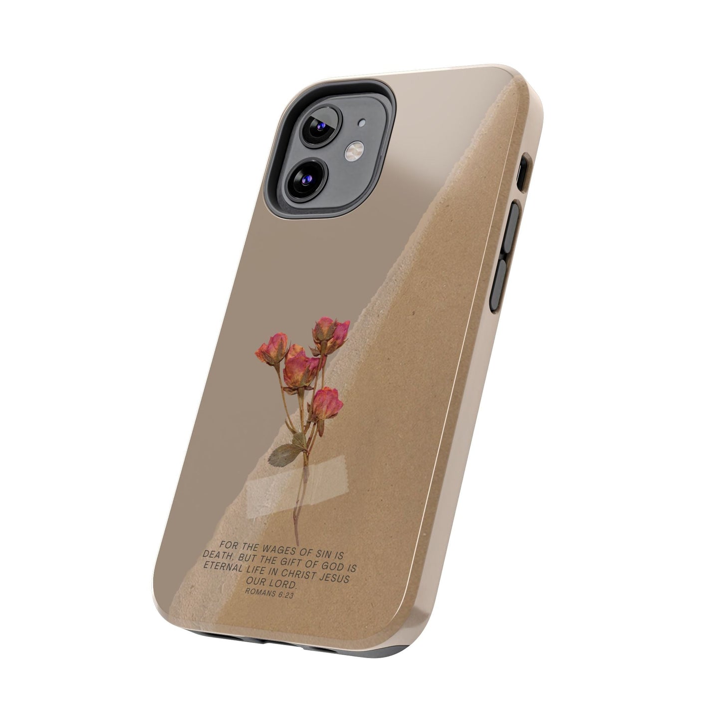 Romans 6:23 Vintage Floral - iPhone Series Case - BOGO Cases