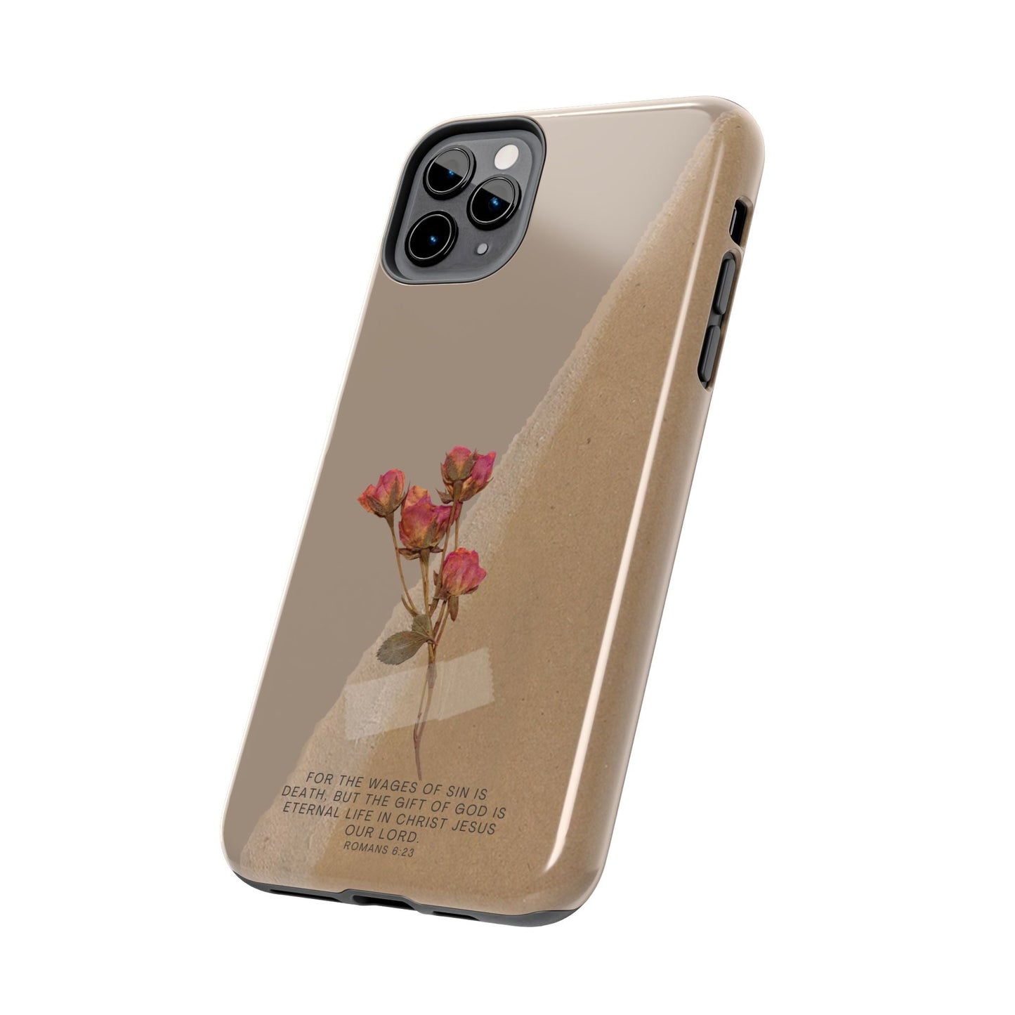 Romans 6:23 Vintage Floral - iPhone Series Case - BOGO Cases