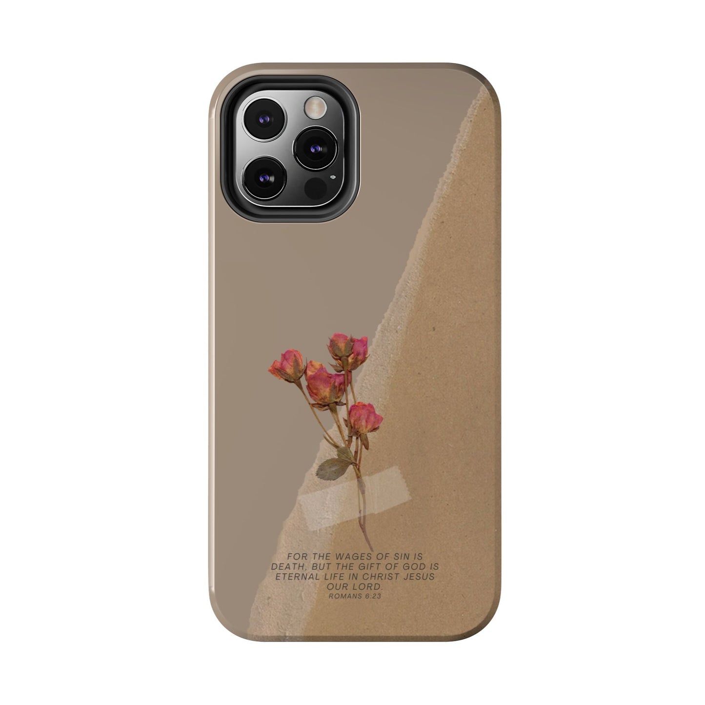 Romans 6:23 Vintage Floral - iPhone Series Case - BOGO Cases