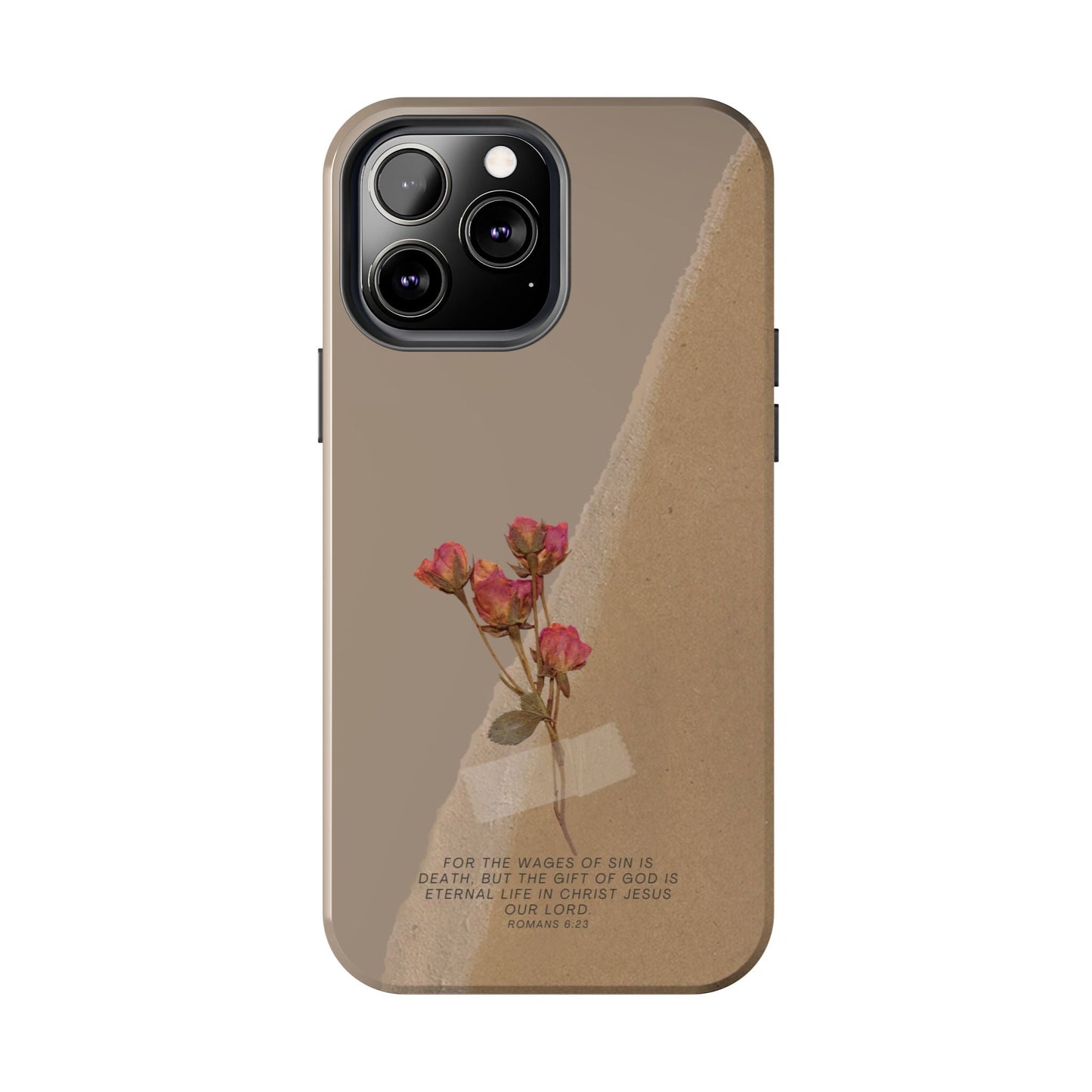 Romans 6:23 Vintage Floral - iPhone Series Case - BOGO Cases