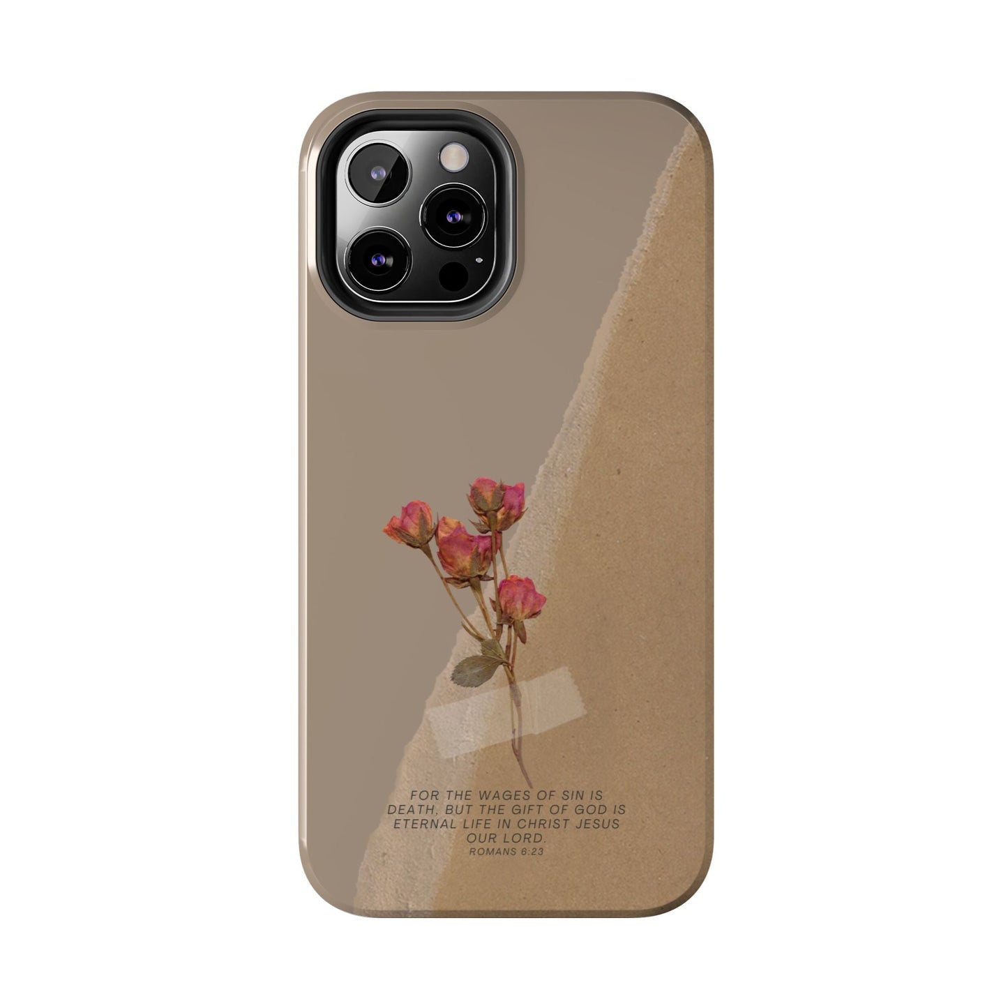 Romans 6:23 Vintage Floral - iPhone Series Case - BOGO Cases