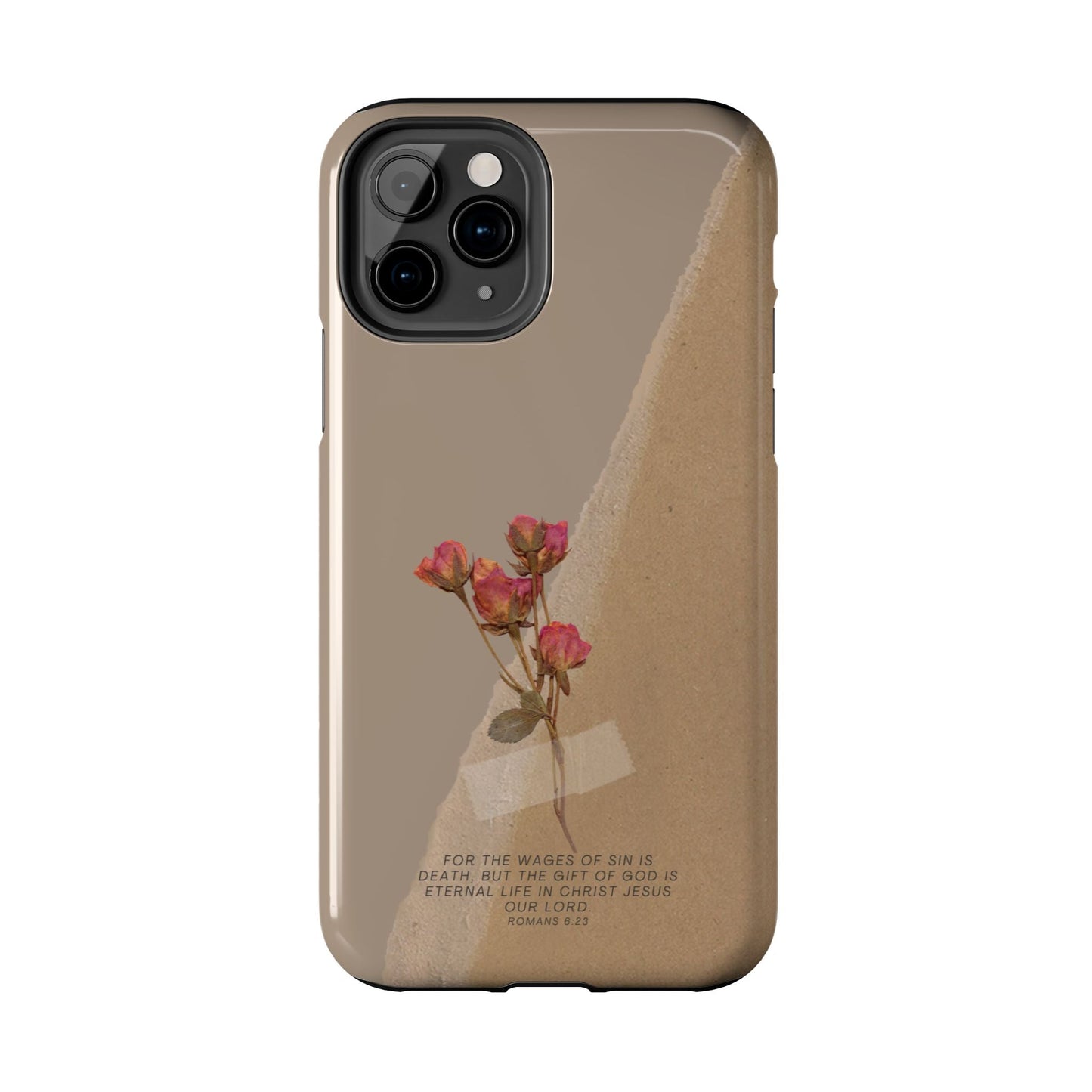 Romans 6:23 Vintage Floral - iPhone Series Case - BOGO Cases
