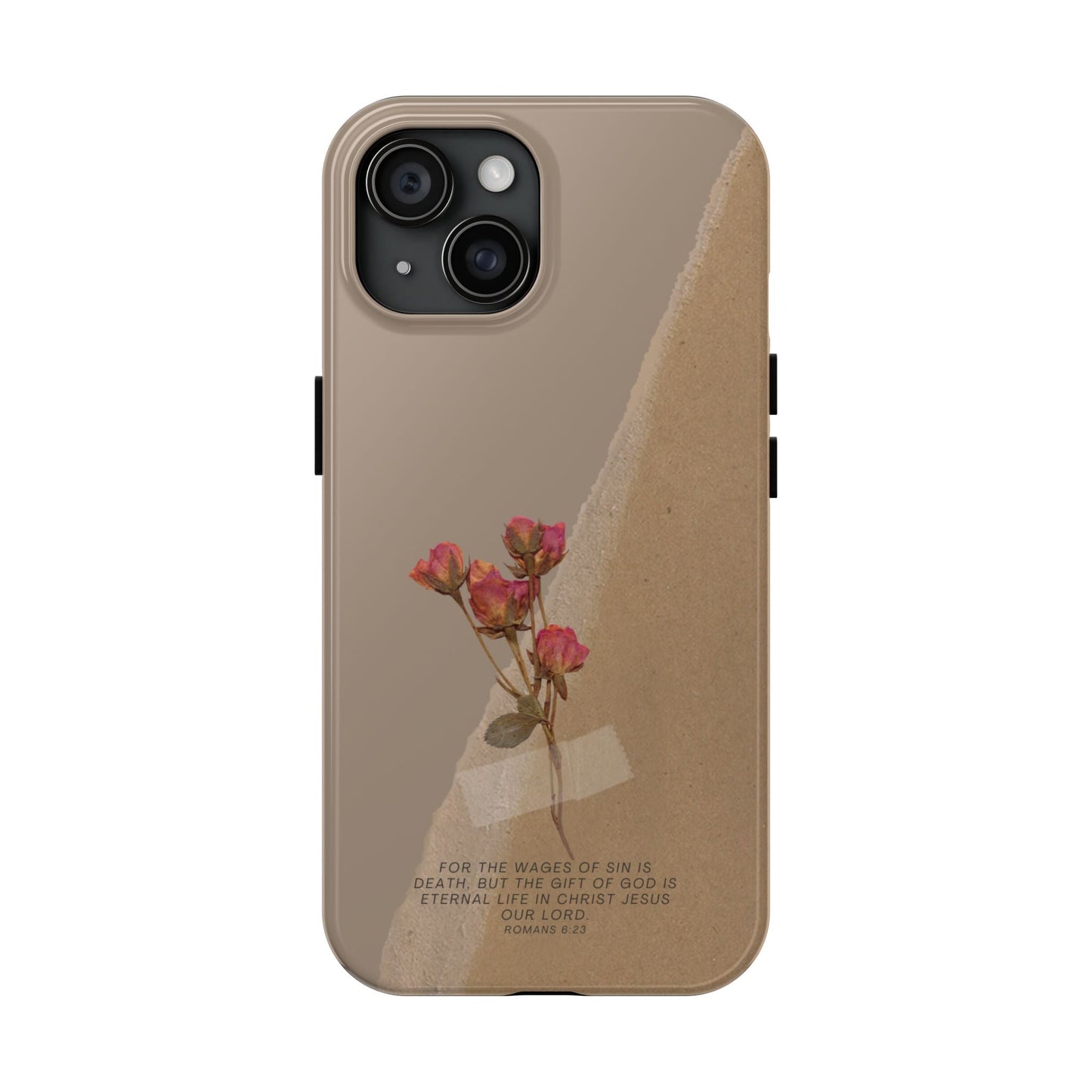 Romans 6:23 Vintage Floral - iPhone Series Case - BOGO Cases