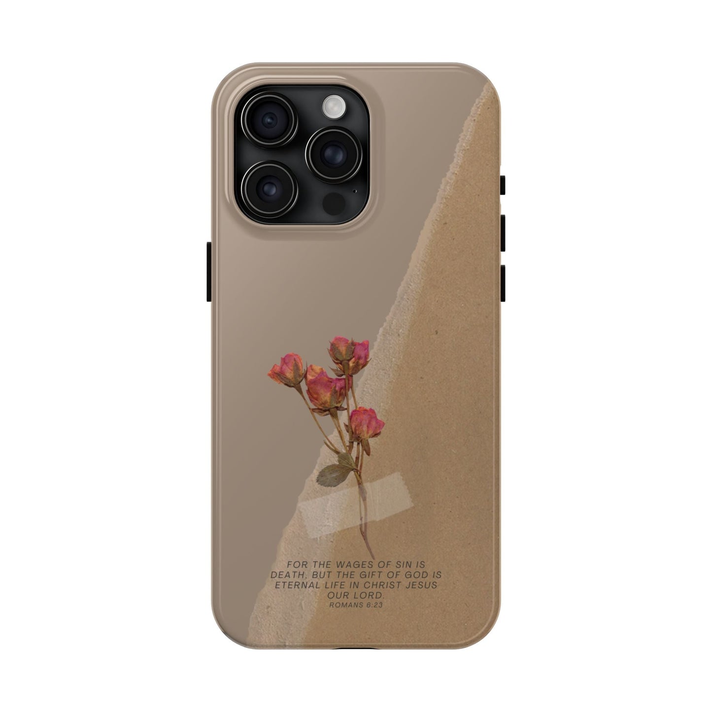 Romans 6:23 Vintage Floral - iPhone Series Case - BOGO Cases