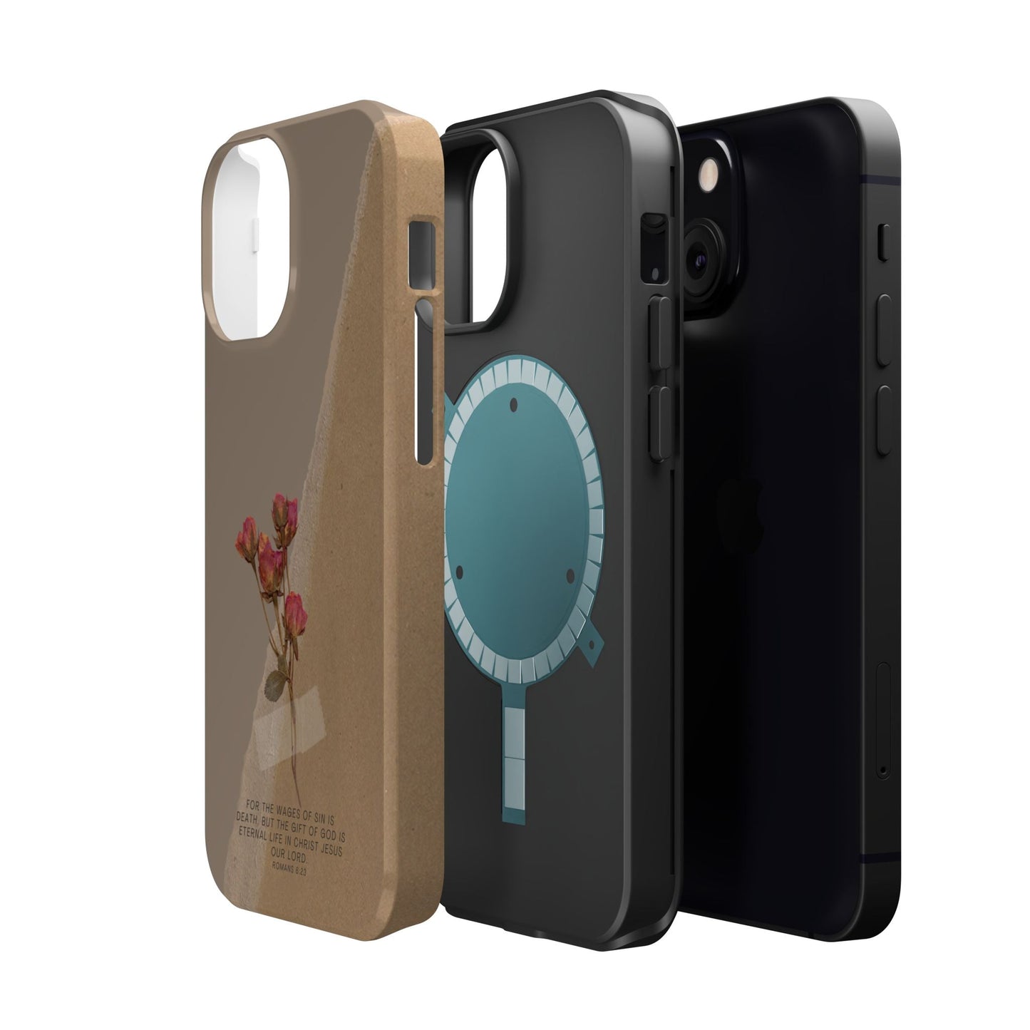 Romans 6:23 Vintage Floral - MagSafe iPhone Case - BOGO Cases