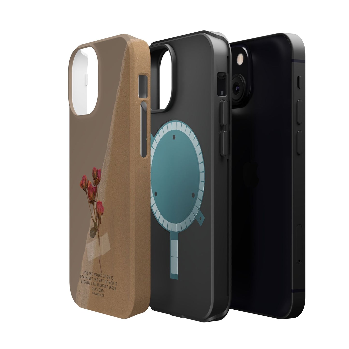 Romans 6:23 Vintage Floral - MagSafe iPhone Case - BOGO Cases