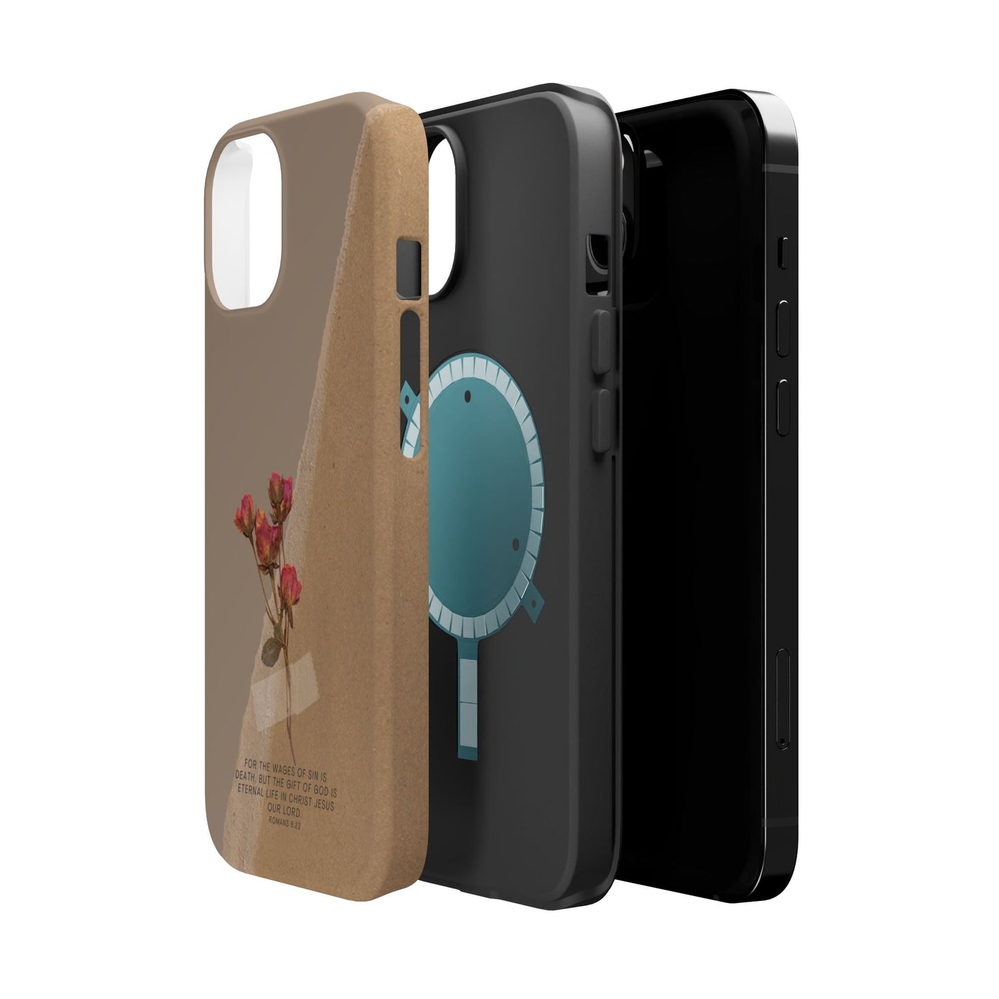 Romans 6:23 Vintage Floral - MagSafe iPhone Case - BOGO Cases