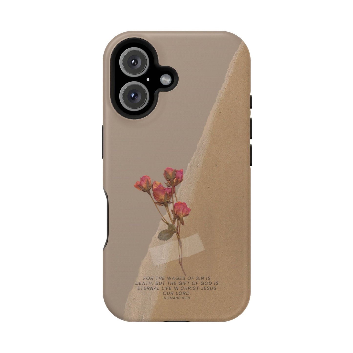 Romans 6:23 Vintage Floral - MagSafe iPhone Case - BOGO Cases